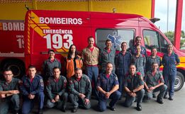 Quartel do Corpo de Bombeiros de Campo Erê recebe nova viatura