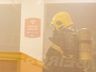 Bombeiros combatem principio de incêndio em prédio no centro de SMO