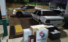 Carro e vinho estimados em mais de R$ 60 mil são apreendidos na região