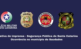 Governadora e Órgãos de Segurança Pública concedem coletiva sobre tragédia em Saudades