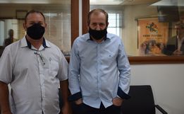 Candidatos a prefeito de Paraíso chegam à Peperi para o Debate Eleitoral
