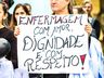 Contra decisão do STF, profissionais de enfermagem realizam manifestação em SMO