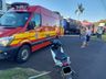 Mulher sofre ferimentos em acidente entre carro e moto em Itapiranga