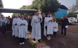 Paróquia Nossa Senhora das Mercês realiza celebração  de Corpus Christi