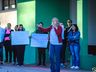 Servidores municipais fazem novo protesto em São Miguel do Oeste