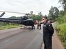 Acidente na SC-160 deixa motociclista gravemente ferido 