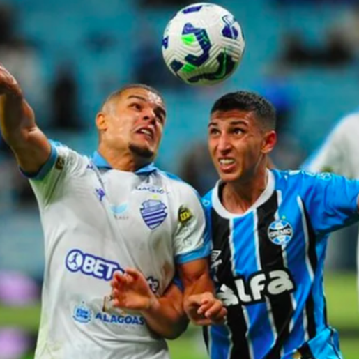 Com gol anulado no fim, Grêmio empata com o CSA e está eliminado da Copa do Brasil