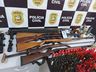 Polícia apreende armas e munições e homem é preso no interior de Descanso