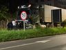 Carro é atingido e arrastado por caminhão na Willy Barth em São Miguel do Oeste