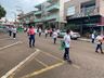 Linha do tempo sobre agricultura e indústria foi trabalhado no desfile cívico
