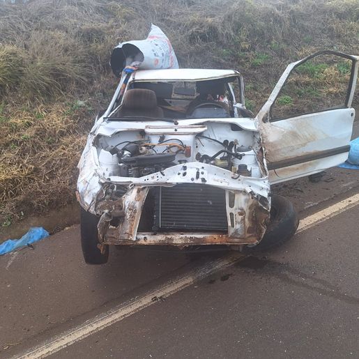 Homem morre em acidente na SC-160, em Campo Erê