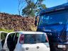 Acidente na SC 163 interdita parcialmente a pista 