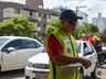 Colisão entre dois veículos é registrada no centro de SMOeste 