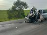 Colisão entre caminhão e carro faz vítima fatal na PR-158 