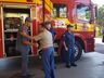 Comandante geral dos Bombeiros de SC visita a região