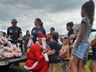 Moto Grupo Acelera no Mato Veiaco de Bandeirante realiza ação solidária de Natal