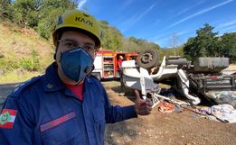 VÍDEO: Condutor saiu da pista de maneira consciente, diz capitão