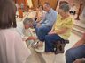 Celebração do Lava-Pés reúne grande público na Igreja Matriz em SMO