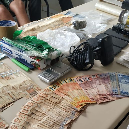 PM prende três pessoas por tráfico de drogas em São Miguel do Oeste