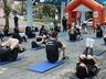 Uceff e Voll Pilates realizam aulão de pilates em São Miguel do Oeste 
