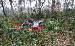 Queda de aeronave mata duas pessoas em SC