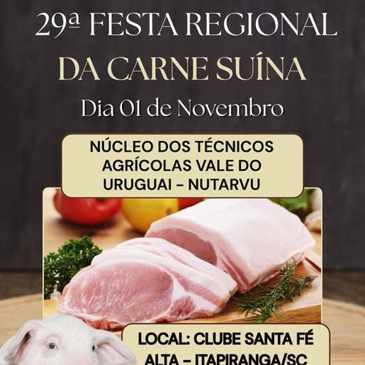 Itapiranga celebra a suinocultura com tradicional festa 