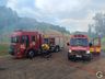 Incêndio em vegetação mobiliza bombeiros de Itapiranga