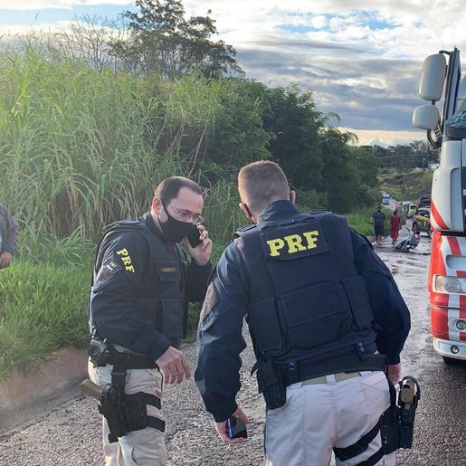 Motorista fica gravemente ferido em acidente na BR-163 em SMO