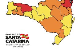 SC tem duas regiões com nível gravíssimo para a Covid-19