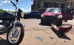 VÍDEO: Quinta colisão envolvendo motociclista é registrada em menos de 24 horas 
