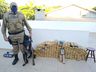 PM apreende mais de 200 kg de maconha no Extremo Oeste