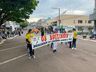 Linha do tempo sobre agricultura e indústria foi trabalhado no desfile cívico