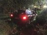 Saída de pista deixa dois feridos na SC-163 em São Miguel do Oeste