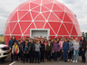 Estudantes de Santa Helena visitam o Planetário da Udesc