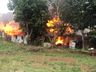 Casa é destruída pelo fogo em Barra do Guarita