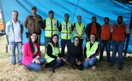 Prefeitura de Palma Sola instala barreira sanitária para prevenção do coronavírus