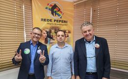 Candidatos já estão na Rádio Itapiranga para o debate deste sábado