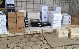 Polícia Militar apreende mais de R$ 190 mil em vinho argentino na BR 280