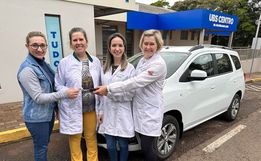 Secretaria de Saúde de Itapiranga recebe veículo novo