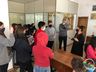 Alunos dos sétimos anos visitam Rádio Atalaia em Campo Erê