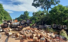 Bombeiros atualizam informações sobre grave acidente na BR-163