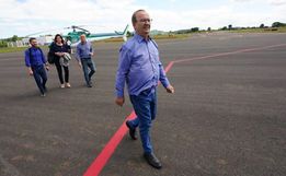 Jorginho Mello anuncia R$ 5,5 milhões para o Meio-Oeste em 1ª viagem oficial 
