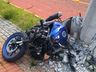 Colisão de moto em poste de energia mata jovem de 20 anos em Chapecó