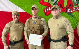 Policial do 11º BPM/Fron concluí Curso de Especialização de Trânsito Aplicado