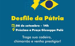 Mais de 30 entidades estão confirmadas para o Desfile Cívico em Guaraciaba