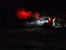 Casa é destruída por incêndio no interior de Anchieta 