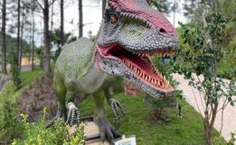 Maior parque de dinossauros do Brasil já tem data para abrir em SC