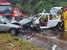Grave acidente deixa 10 pessoas feridas no Oeste de SC