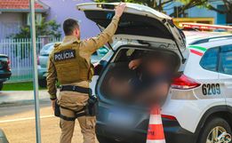 PM prende homem por furto e recupera veículo em menos de 10 minutos em SMO