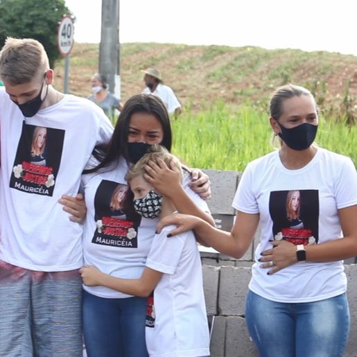 Protesto pede justiça pela morte de Mauricéia Estraich em Descanso